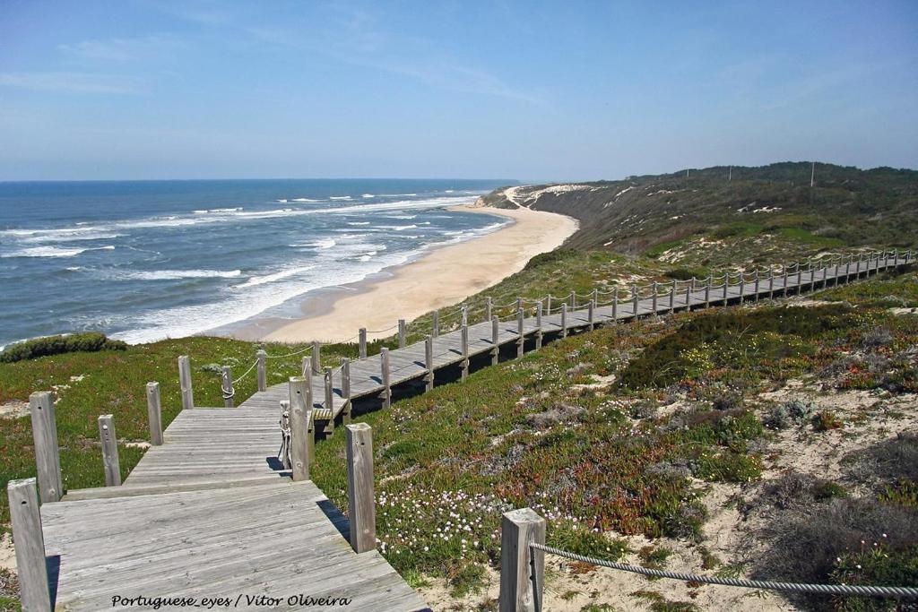 Casa Da Praia Das Paredes-Nazare Senhora da Vitoria Екстер'єр фото